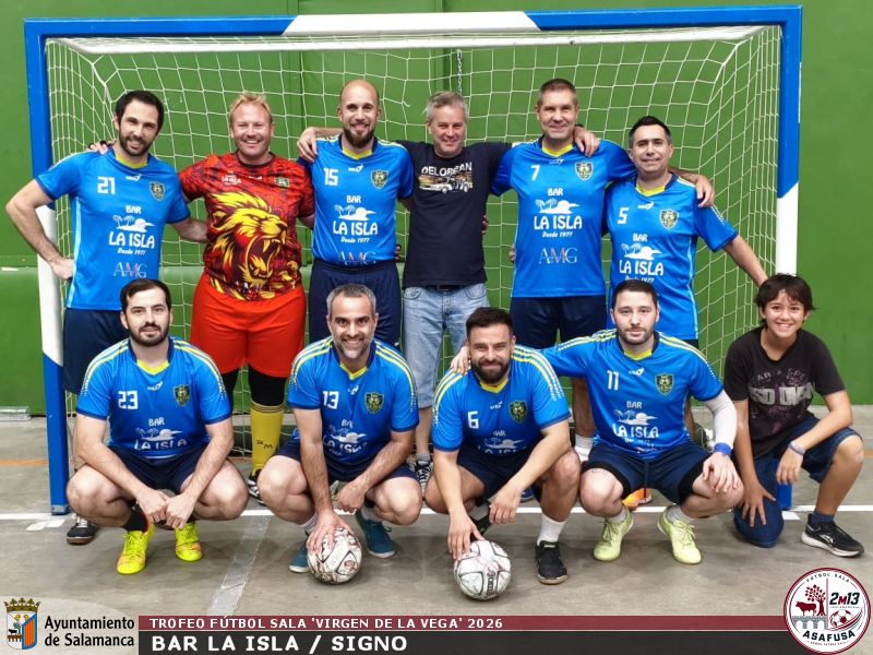 Equipo de F�tbol Sala: BAR LA ISLA FS / SIGNO