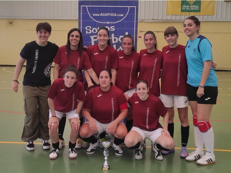 CD Universidad de Salamanca Gana la Final del Torneo Virgen de la Vega de Ftbol Sala Femenino 2024